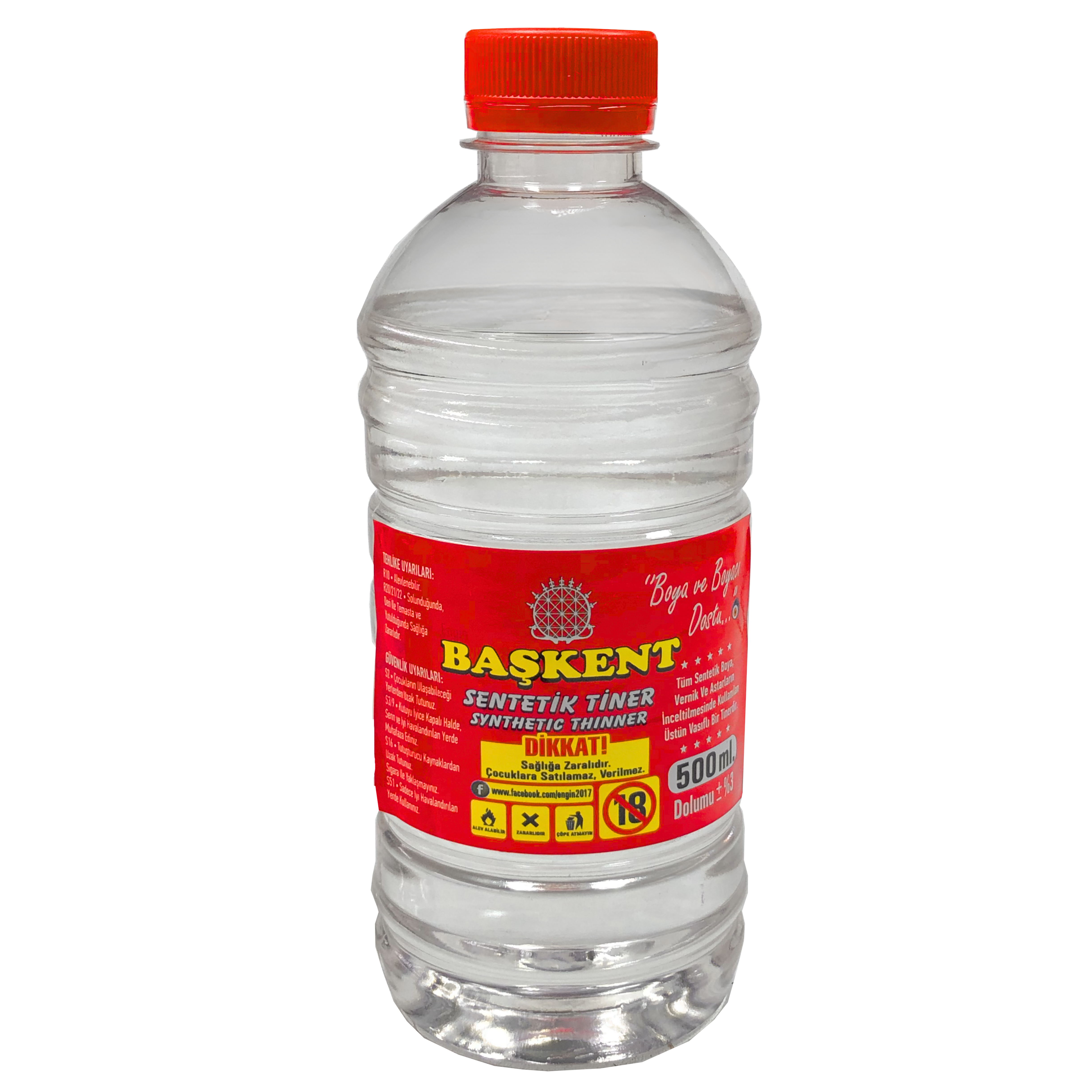 1/1 SENTETİK TİNER 480 ML